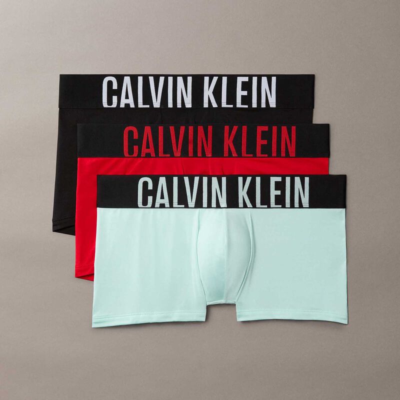 Calvin Klein Intense Power Microfiber Stretch Low Rise Trunks - 3 Pack image number 1